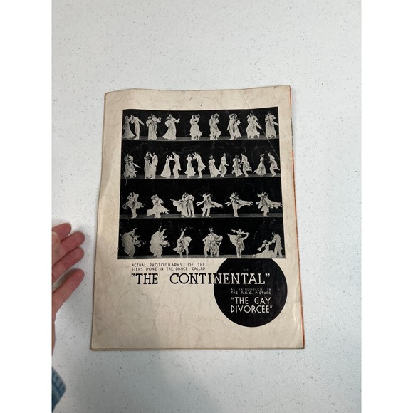 The Continental (You Kiss While You're Dancing) Con Conrad Noter Music Sheet - Picture 3 of 3